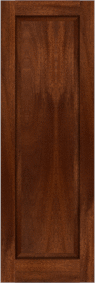 Raised  Panel   Providence  Sapele  Shutters